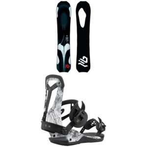 mens snowboard package with lib tech board and union bindings