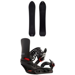 womens snowboard package with season board and burton bindings